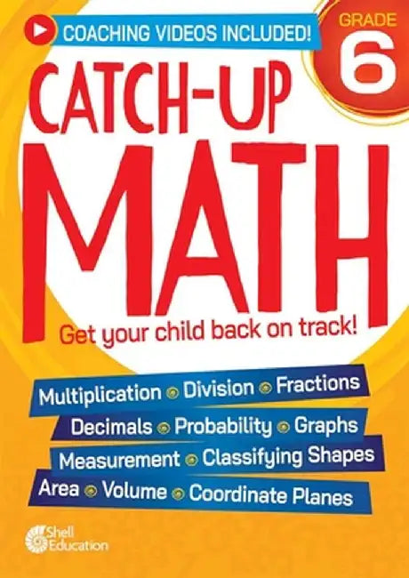 Catch-Up Math: 6th Grade by Teacher Created Materials