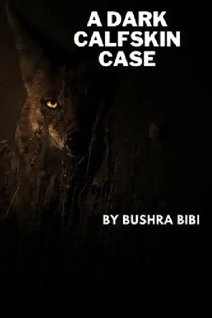 A Dark Calfskin Case by Bushra Bibi