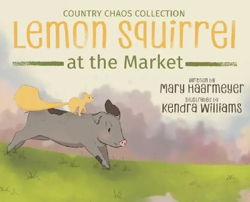 Lemon Squirrel at the Market by Mary Haarmeyer
