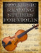 1000 Music Reading Studies for Violin by Robert Anthony