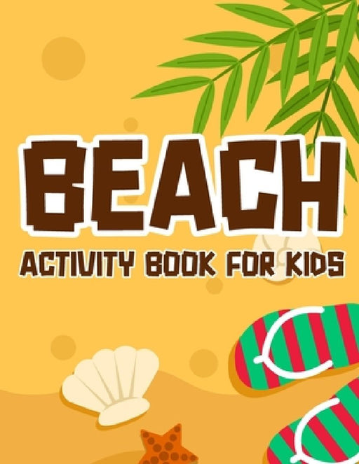 Beach Activity Book For Kids: Beach Theme Printable Busy Book Cut And Glue Game by Bismillah Publications