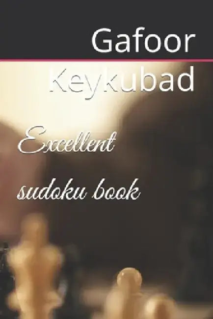 Excellent sudoku book by Gafoor Keykubad