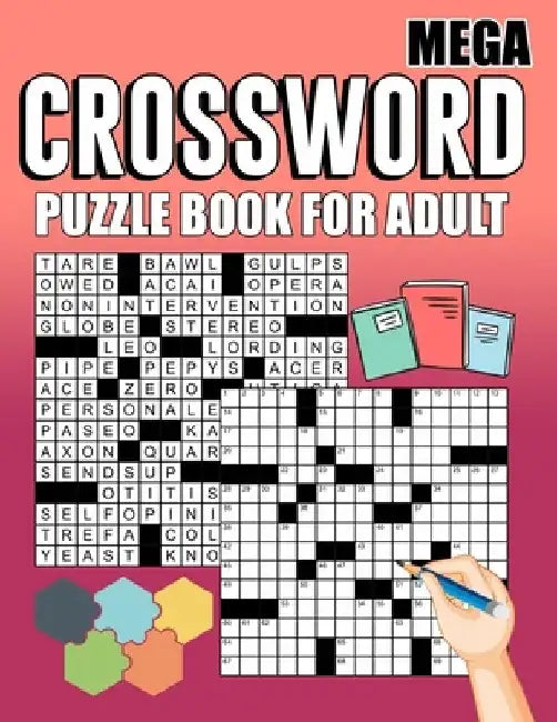 Crossword puzzle for adult: Entertain your mind with this crossword puzzle book by Charlie L. King