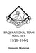 Iraqi national team matches 1951-1969 by Hassanin Mubarak