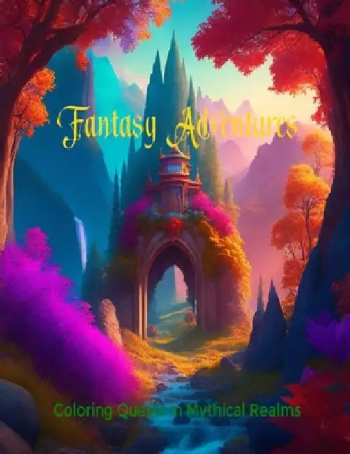 Fantasy Adventures: Coloring Quests in Mythical Realms by Ruth J. Emery