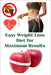 Easy weight loss diet for maximum results by Zulfiqar Khan