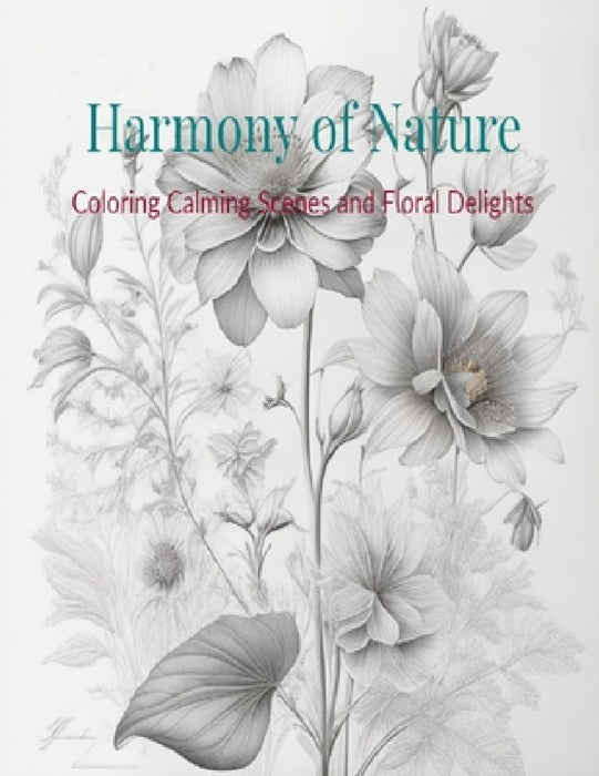 Harmony of Nature: Coloring Calming Scenes and Floral Delights by Eleni J. Reid