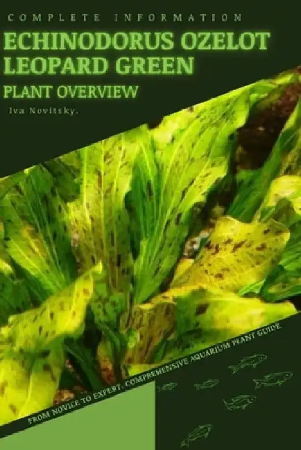 Echinodorus Ozelot Leopard Green: From Novice to Expert. Comprehensive Aquarium Plants Guide by Iva Novitsky