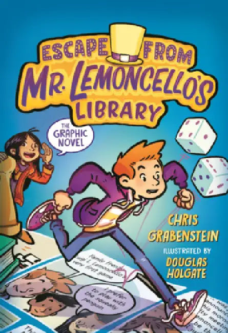 Escape from Mr. Lemoncello's Library: The Graphic Novel by Chris Grabenstein, Douglas Holgate
