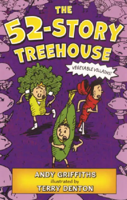 52-Story Treehouse by Andy Griffiths, Terry Denton