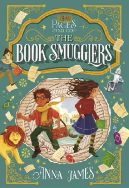 Book Smugglers by Anna James, Marco Guadalupi