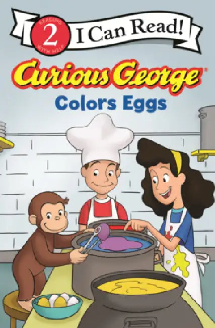 Curious George Colors Eggs by H. A. Rey
