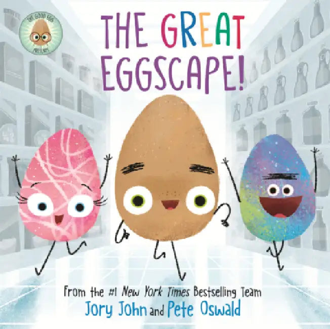 Great Eggscape! by Jory John, Pete Oswald