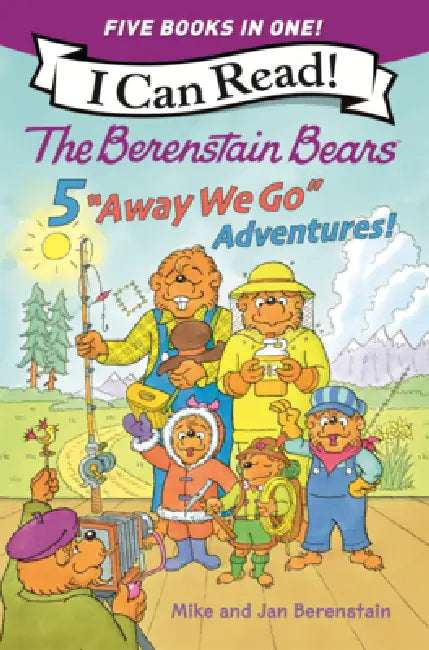 Berenstain Bears: 5 Away We Go Adventures! by Mike Berenstain, Jan Berenstain, Mike Berenstain