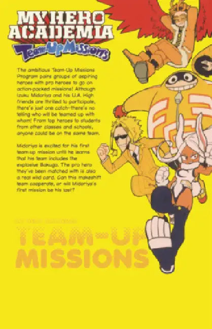 My Hero Academia: Team-Up Missions 1: Team-Up Missions Begin by Kohei Horikoshi, Yoko Akiyama