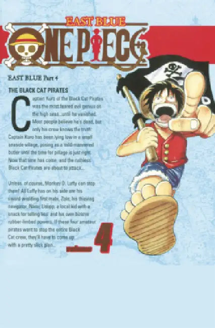 Black Cat Pirates. (One Piece, Vol. 4) by Eiichiro Oda