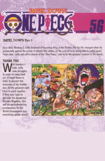 Thank You. (One Piece, Vol. 56) by Eiichiro Oda