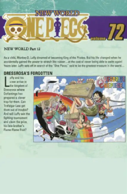 Dressrosa's Forgotten. (One Piece, Vol. 72) by Eiichiro Oda