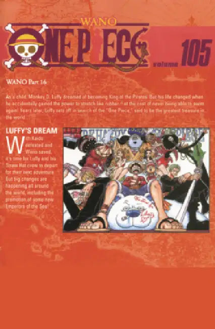 Luffy's Dream. (One Piece, Vol. 105) by Eiichiro Oda
