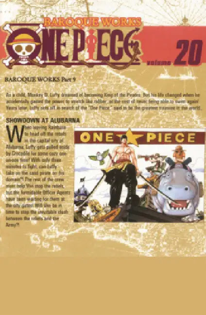 Showdown at Alubarna. (One Piece, Vol. 20) by Eiichiro Oda