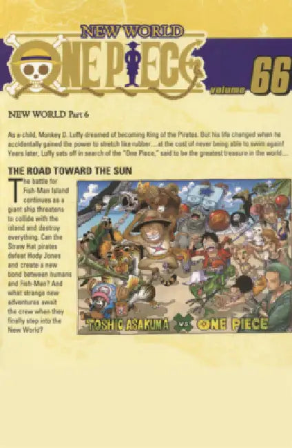 Road Toward the Sun. (One Piece, Vol. 66) by Eiichiro Oda