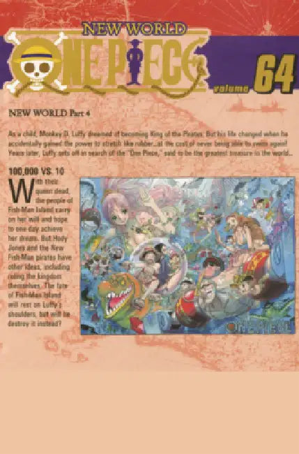 100,000 vs. 10. (One Piece, Vol. 64) by Eiichiro Oda