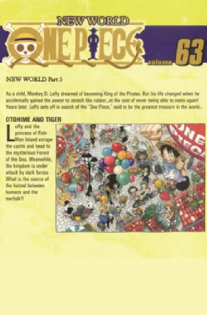 Otohime and Tiger. (One Piece, Vol. 63) by Eiichiro Oda