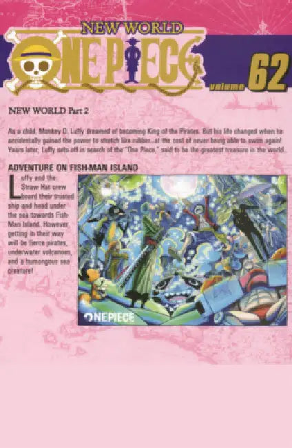 Adventure on Fish-Man Island. (One Piece, Vol. 62) by Eiichiro Oda