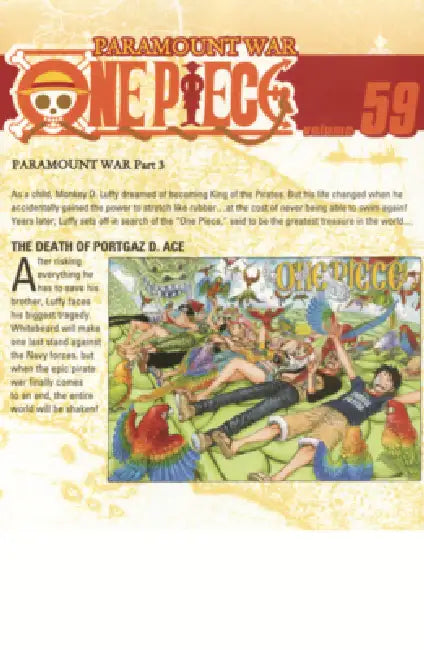 Death of Portgaz D.Ace. (One Piece, Vol. 59) by Eiichiro Oda