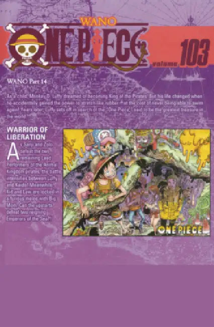 Warrior of Liberation. (One Piece, Vol. 103) by Eiichiro Oda
