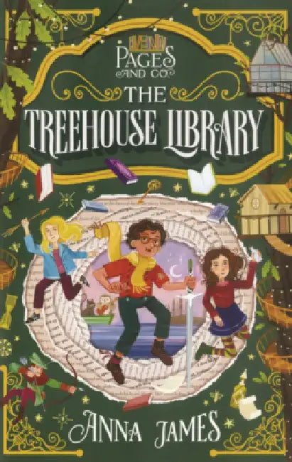 Treehouse Library by Anna James, Marco Guadalupi