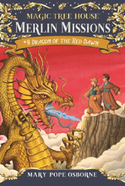 Dragon of the Red Dawn by Mary Pope Osborne, Sal Murdocca
