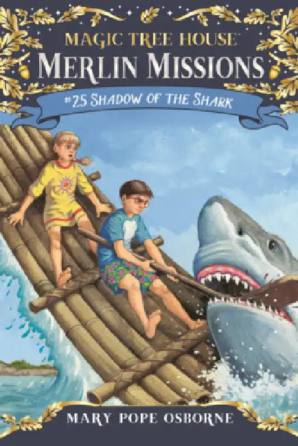 Shadow of the Shark by Mary Pope Osborne, Sal Murdocca