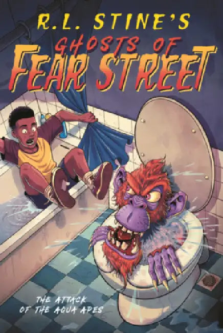 Attack of the Aqua Apes by R. L. Stine