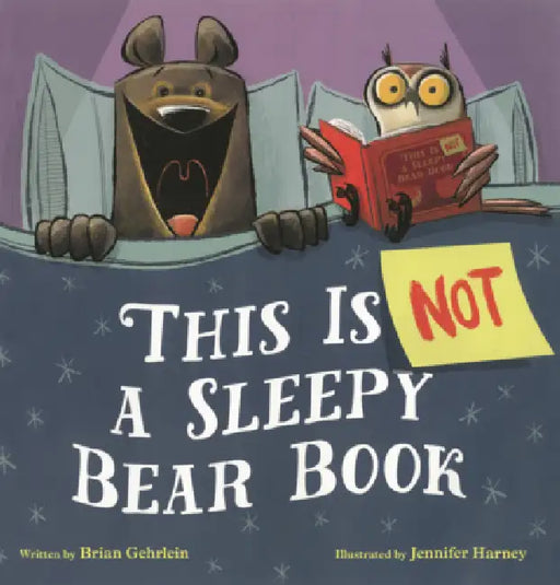 This Is Not a Sleepy Bear Book by Brian Gehrlein, Jennifer Harney