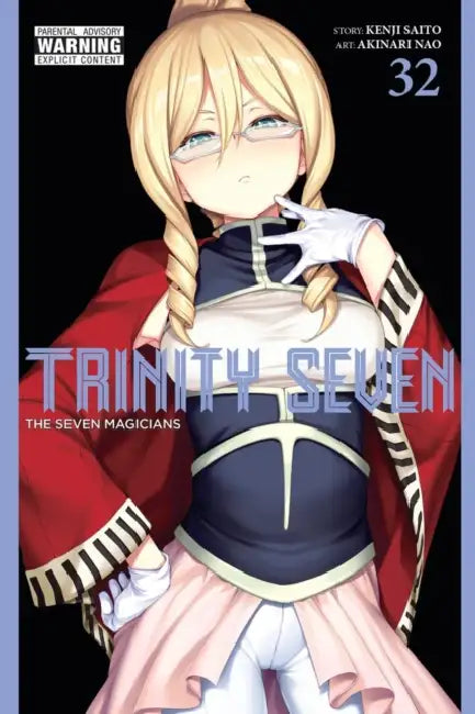 Trinity Seven, Vol. 32: The Seven Magicians by Akinari Nao, Christine Dashiell, Anthony Quintessenza