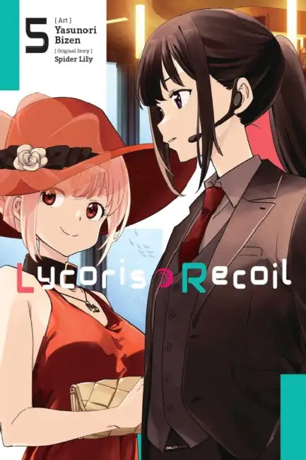Lycoris Recoil, Vol. 5 (Manga) by Spider Spider Lily, Yasunori Bizen, Kiki Piatkowska