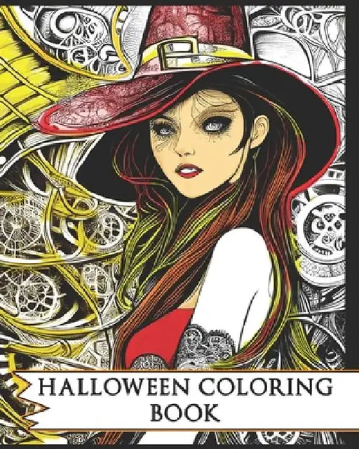 Halloween Coloring Book: Witches, Vampires, Pumpkins, Monsters, Skeletons, and all things Spooky. by Luna Imaginarium
