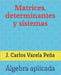 Matrices, determinantes y sistemas by Varela Peña, J. Carlos