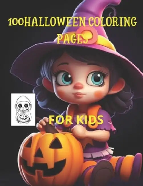 100 Halloween coloring pages by Dimax Sergioli