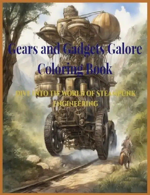 Gears and Gadgets Galore Coloring Book: Dive into the World of Steampunk Engineering by Rosemary J. Wallace