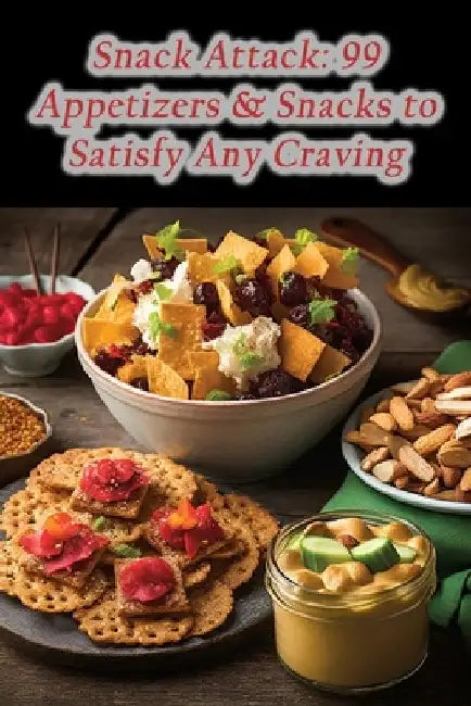 Snack Attack: 99 Appetizers & Snacks to Satisfy Any Craving by de Tangy Treats