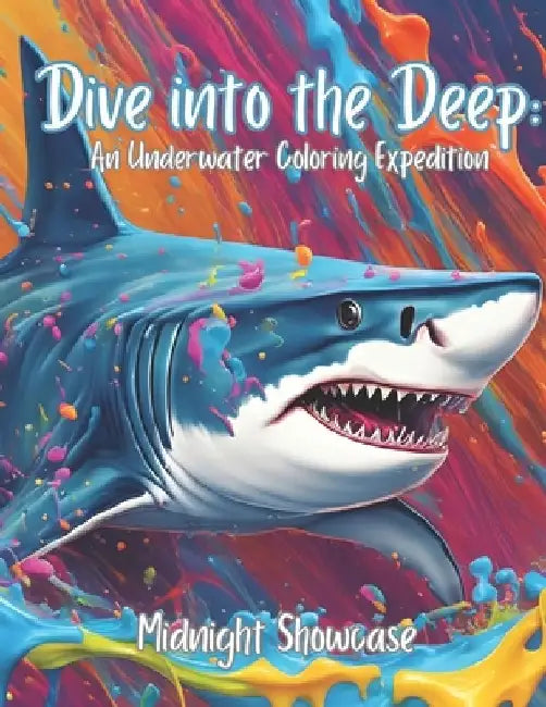 Dive into the Deep: An Underwater Coloring Expedition by Midnight Showcase