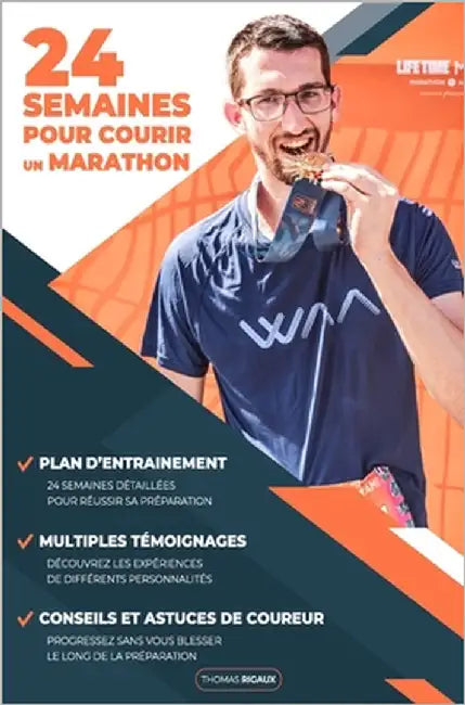 24 semaines pour courir un marathon by Rigaux, Thomas