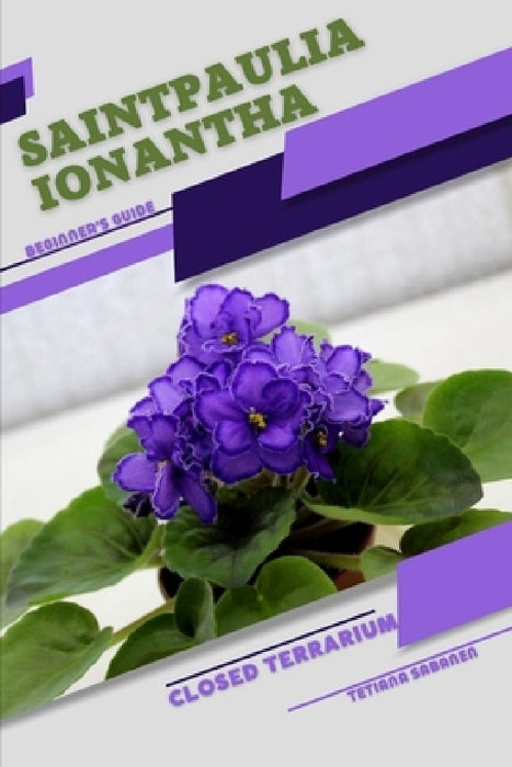 Saintpaulia ionantha: Closed terrarium, Beginner's Guide by Tetiana Sabanen
