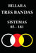 Billar a Tres Bandas: Sistemas 85-181 by Murat Kocak