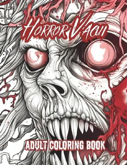 Horror Vacui: Adult Coloring Book by Stars And Soul