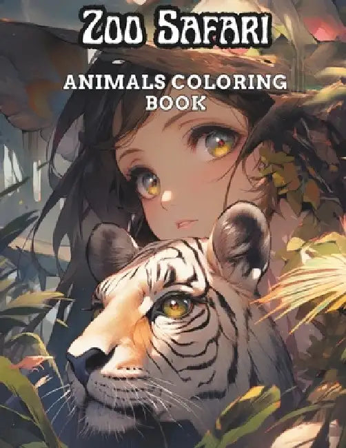 Zoo Safari: Animals Coloring Book by Deon White