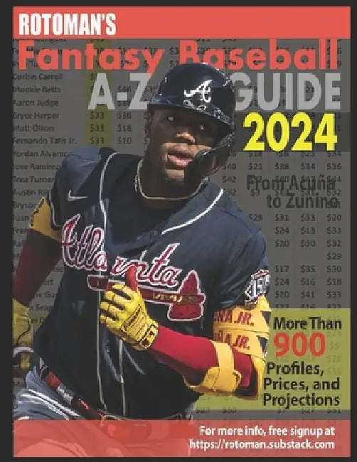 Rotoman's Fantasy Baseball Guide 2024: From Acuña to Zunino by Peter Kreutzer