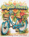 Bicycle Flower Adult Coloring Book: Pedal into Relaxation with Floral Art by Parrot Publisher